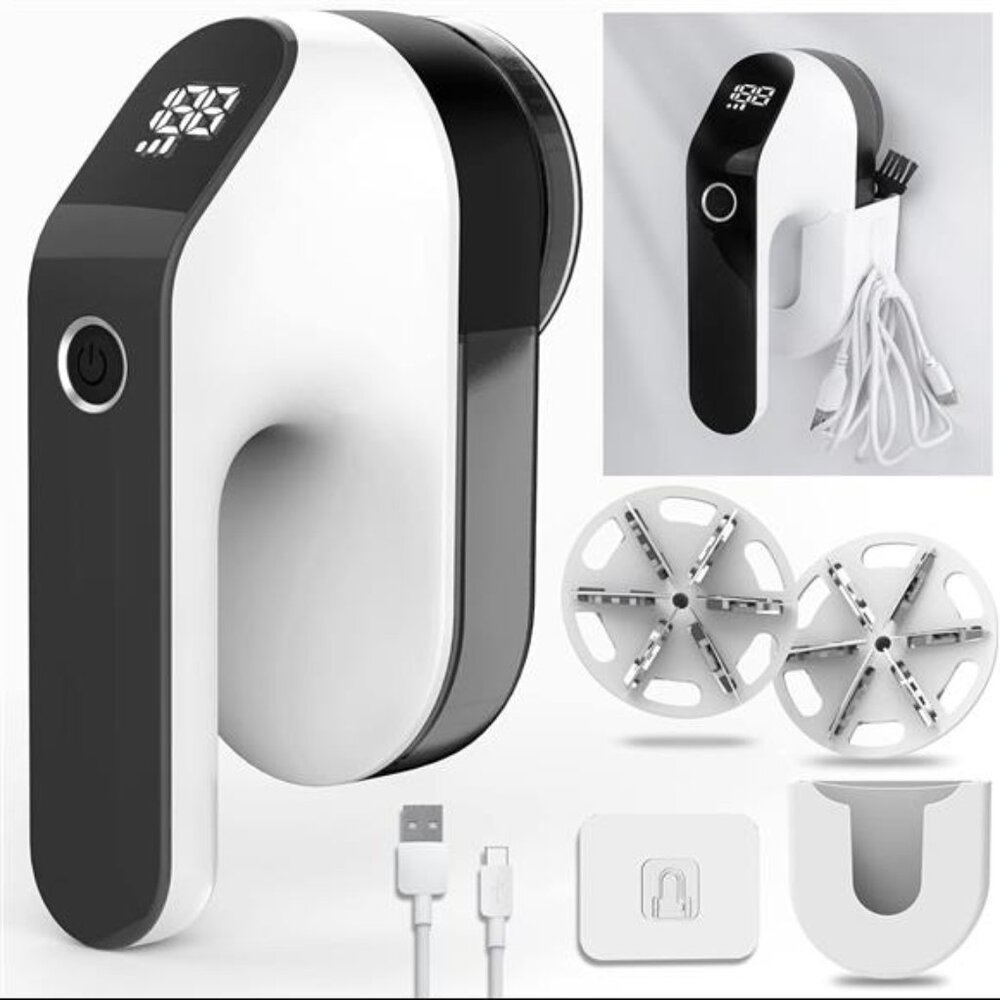 Rechargeable Fabric Shaver, Electric Lint Remover, Sweater Shaver for Clothes
